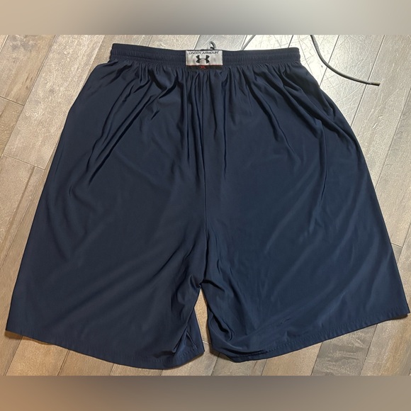 Mens Under Armour Jock Loose Spandex Shorts Blue XL - Picture 2 of 6